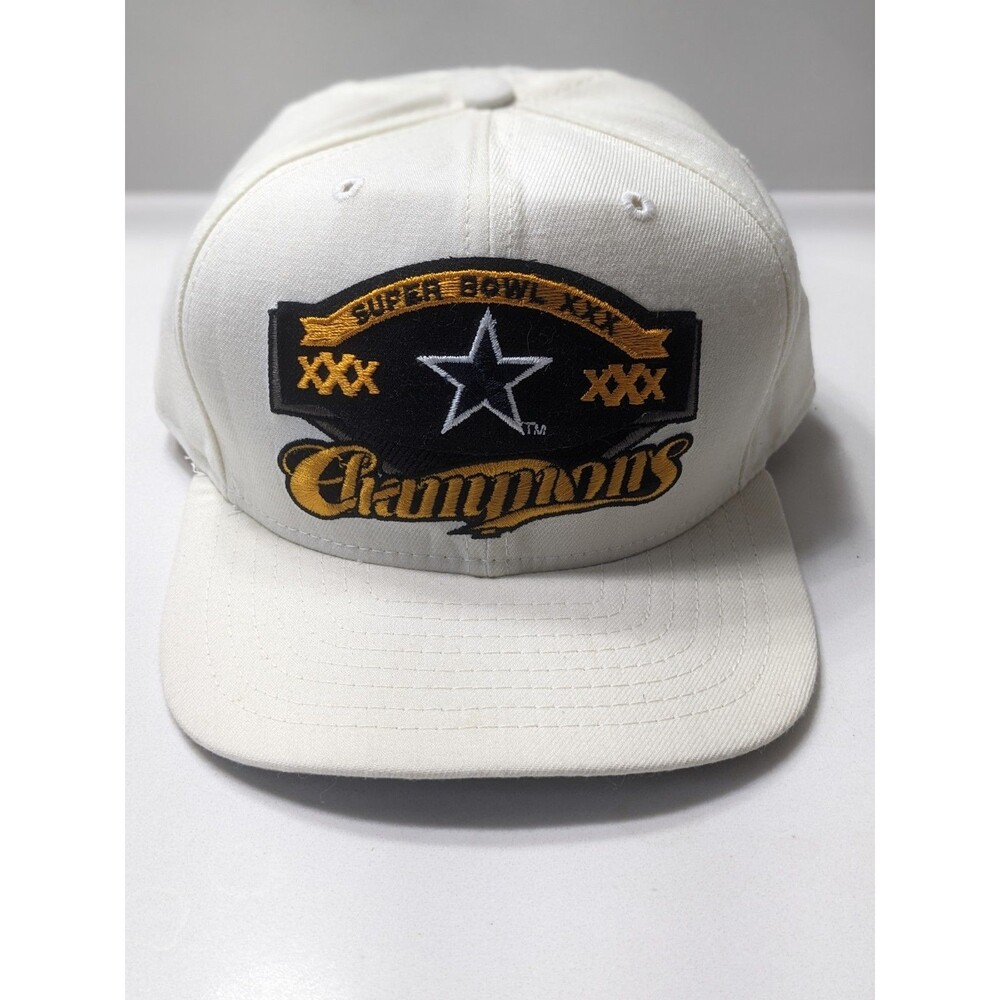 Vtg Dallas Cowboys Super Bowl XXX Champions New Era Snap Back Hat Good Condition
